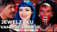 Jewelz Blu Vampire Transformation With Fang Implants